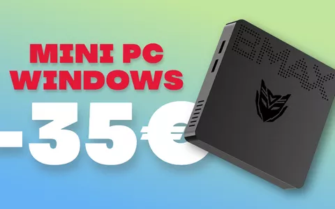 Mini PC Windows a meno di 100€?! Sì, lo trovi ORA su Amazon!
