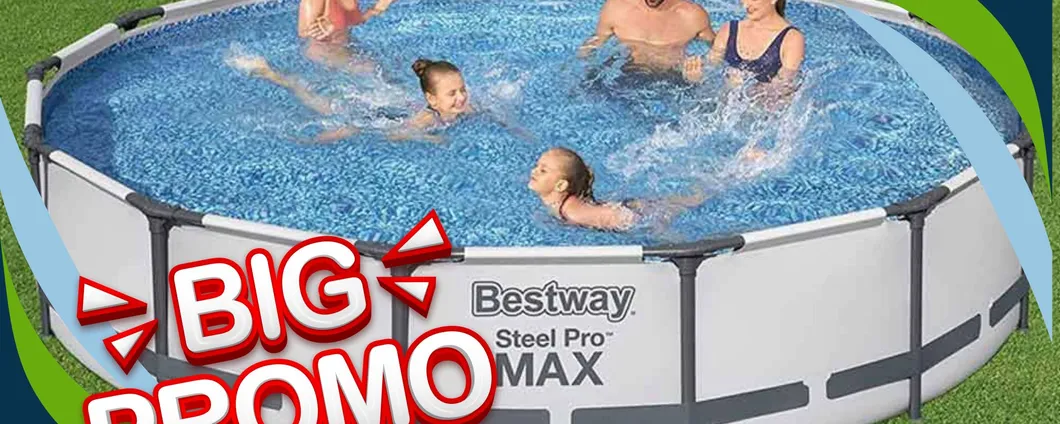 PISCINA ROTONDA GIGANTE: trasforma il tuo giardino con il 20% di sconto attivo!