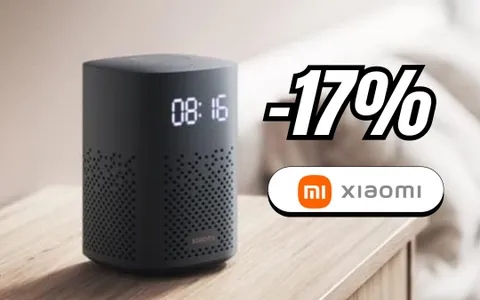 Speaker Xiaomi: display LED, controllo smart e Google Assistant, SUPER SCONTO su Amazon