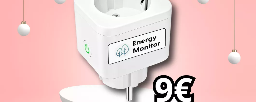 Presa SMART: SOLO 9€ per monitorare IN TEMPO REALE i tuoi consumi energetici!