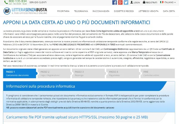 Data Certa Online