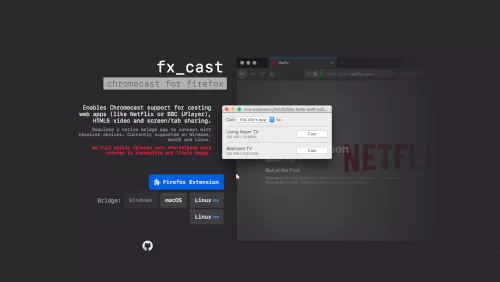 Firefox supporta Chromecast con Fx_cast