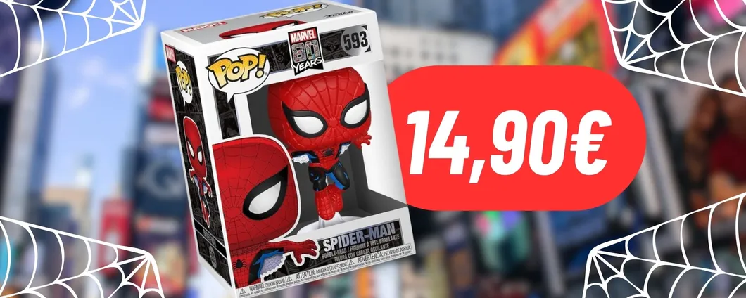 Il FUNKO POP di Spider-Man ad un PREZZO REGALATO