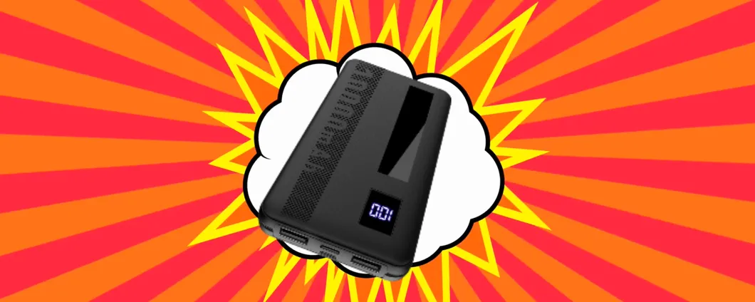 Amazon regala il Power Bank super sottile da 10000mAh: tuo a soli 13€ (-88%)