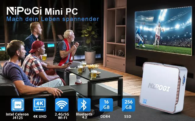 NiPoGi Mini PC, basso costo grandi prestazioni: corri a prenderlo su Amazon