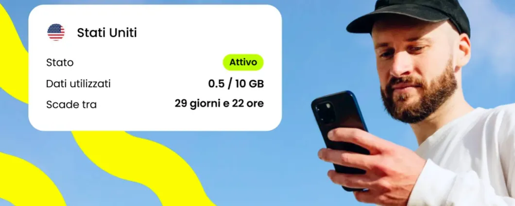 Black Friday: Saily ti regala fino a 5GB di dati