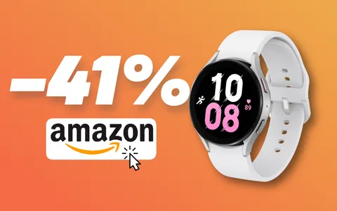 Samsung Galaxy Watch5 44mm: Amazon ABBATTE il prezzo con lo sconto del 41%