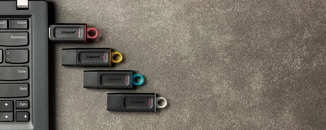 La chiavetta USB Kingston ti regala tanto spazio in pochi centimetri: costa NIENTE