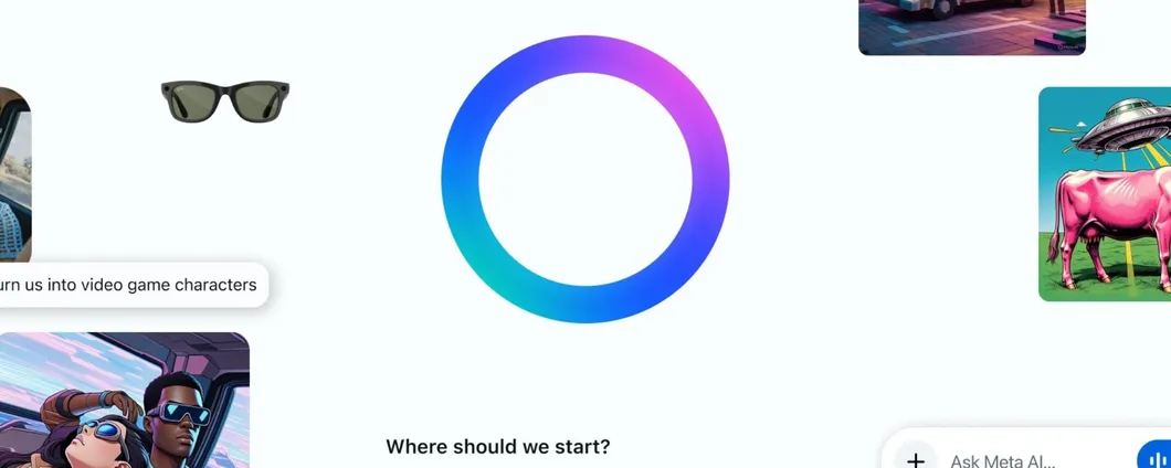 Meta lancia la sua app AI autonoma: raccoglierà dati dai profili social