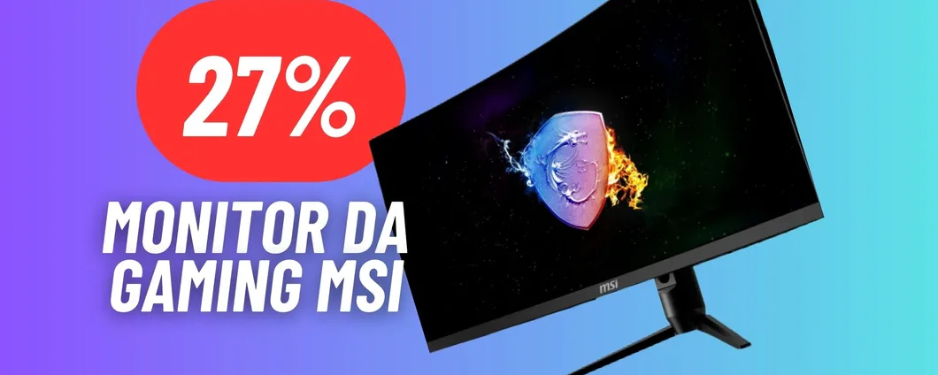 Questo monitor da gaming MSI da 34 pollici è una BOMBA VISIVA: MEGA SCONTO per il Black Friday