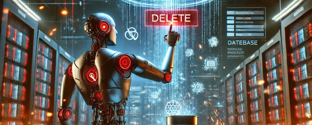 Vibe coding: se l'AI cancella un database in produzione