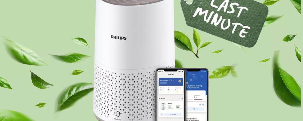 Aria PIU' SANA a casa con il Purificatore Philips: oggi è tuo a MINI PREZZO