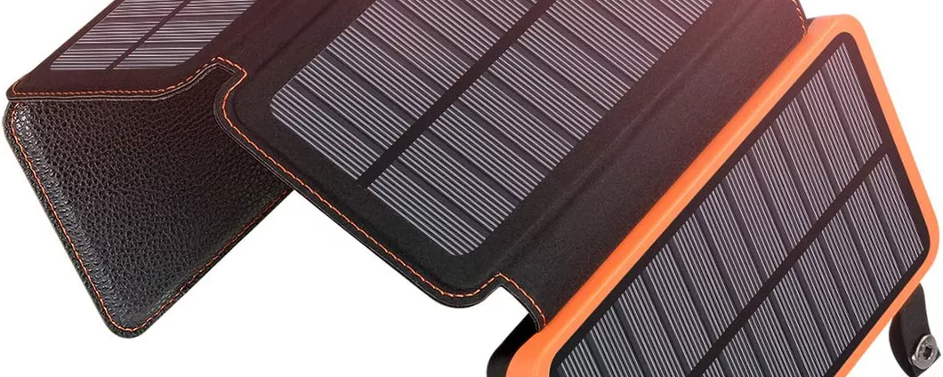 Caricabatterie Solare 25000mAh: Amazon offre l'articolo con il 15% di SCONTO