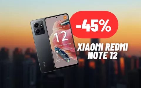 Xiaomi Redmi Note 12 è un BEST BUY con il MEGA SCONTO del 45%