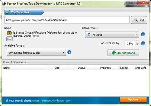 fastest free youtube downloader to mp3 converter for pc
