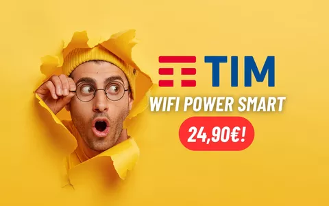 TIM WiFi Power Smart: fino al 30 marzo a 24,90€