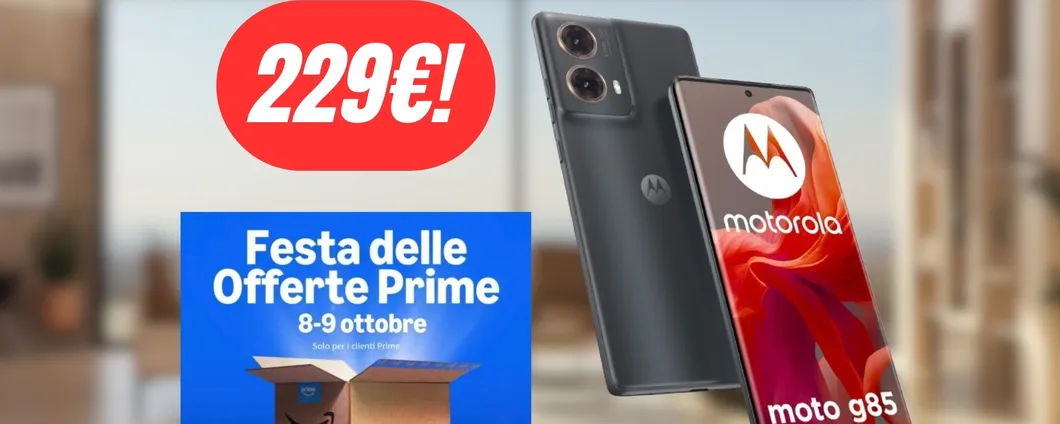 Motorola G85: è lui il best buy da comprare con le Offerte Prime