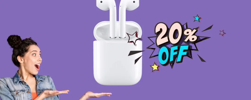 Apple AirPods 2: CROLLA IL PREZZO degli auricolari TOP DI GAMMA