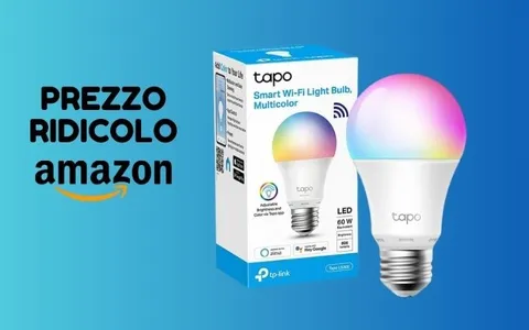 Lampadina Intelligente TP-Link a MENO di 10 euro su Amazon!