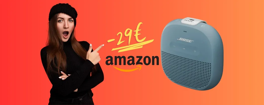 Bose SoundLink Micro: sta in una mano ed è potentissimo (-29%)
