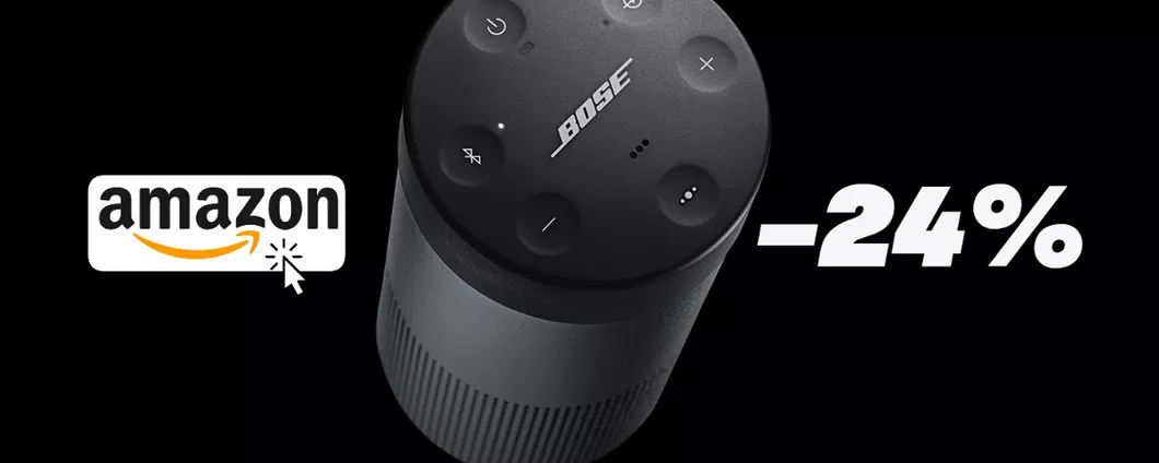 Bose SoundLink Revolve II: lo SCONTO Amazon è musica per le tue orecchie!