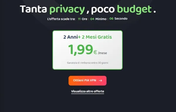 PIA offerta