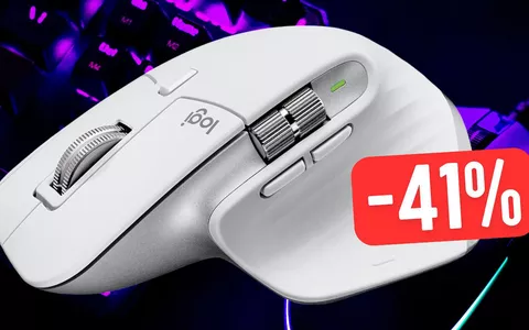 Logitech MX Master 3S: mouse wireless che non ha rivali, tuo al 41%