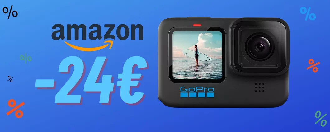 Immortala le tue imprese con la GoPro HERO10 ora in OFFERTA su Amazon!
