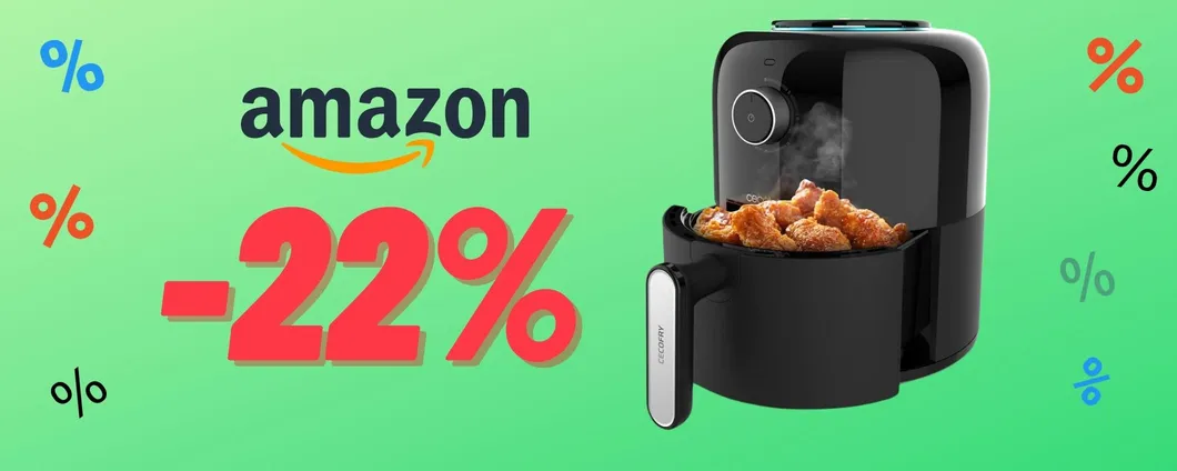 Soluzioni e fantasia in casa con la Friggitrice ad Aria in OFFERTA da oggi!