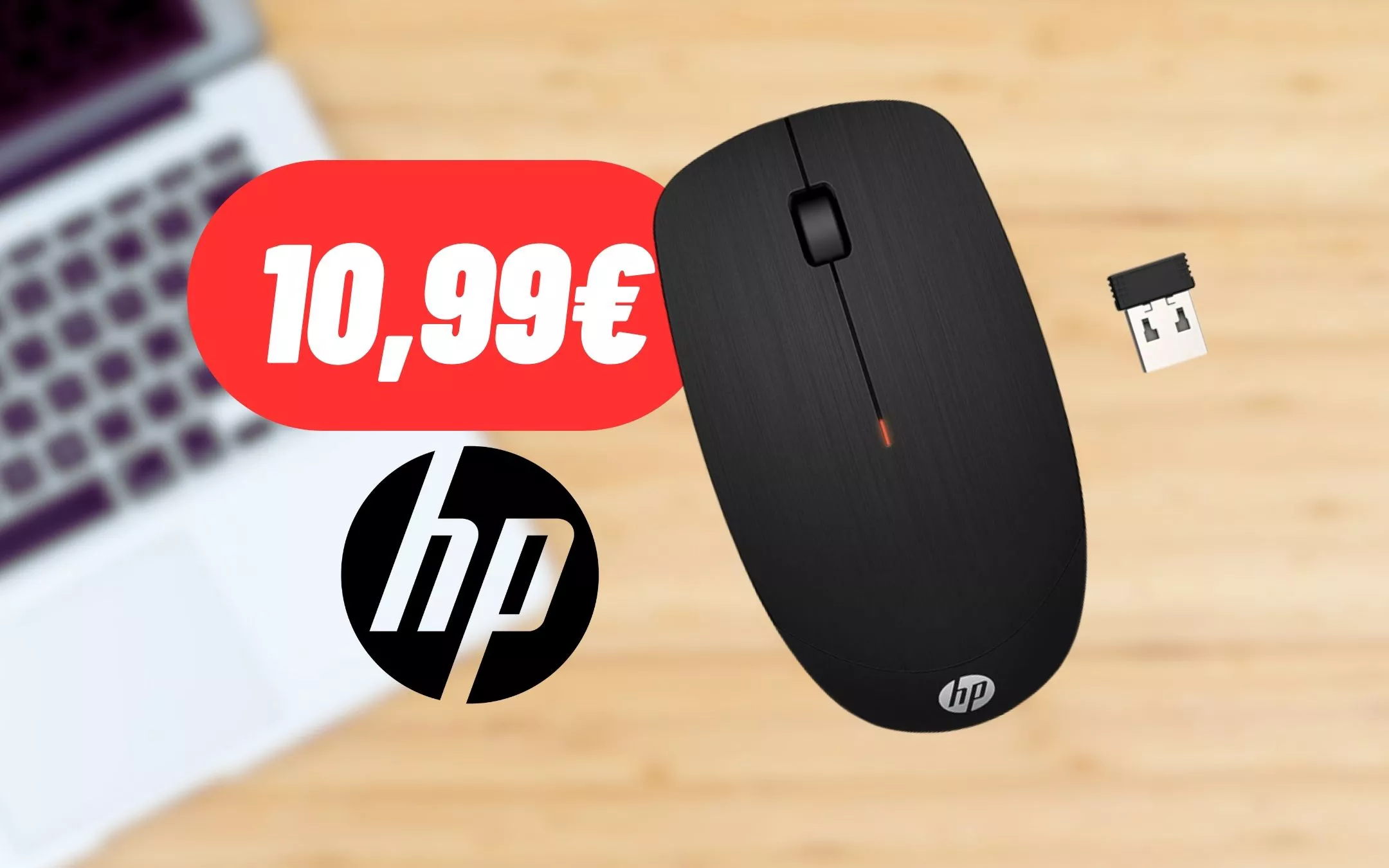 Mouse HP PERFETTO per l'ufficio ad un PREZZO IRRISORIO