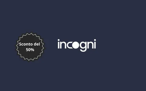 Niente più spam con Incogni: abbonati ora a metà prezzo