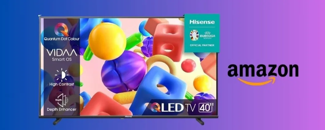 OTTIMO PREZZO per la tv Hisense da 40 pollici (ora su Amazon)