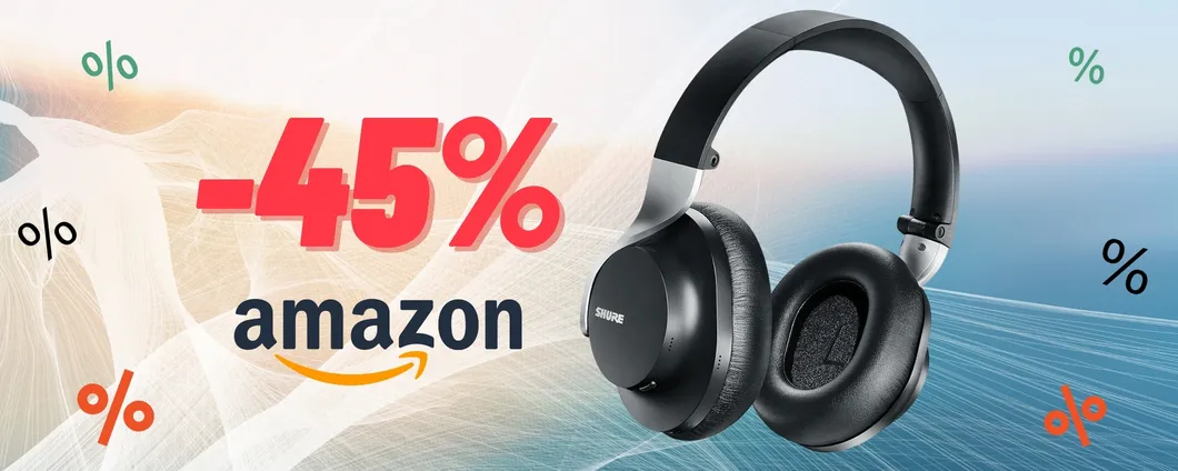 Audio professionale con le Cuffie SHURE AONIC 40 ora in SUPER SCONTO!