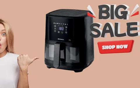 Friggitrice ad aria Ariete a meno di 60€ con le Offerte di Primavera Amazon
