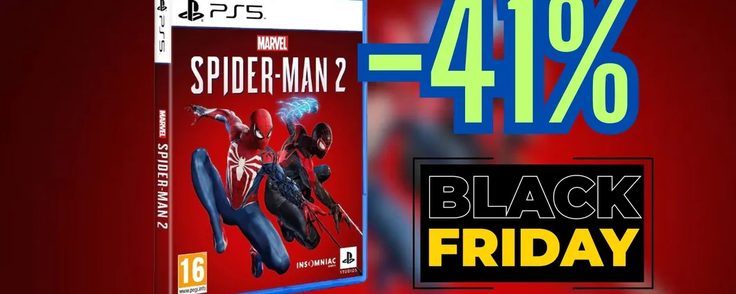 Spider-Man 2 per PS5 ad un PREZZO CHOC per il Black Friday