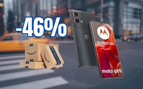 Motorola G85: batteria da 5.000mAh, display pOLED e doppia fotocamera, è il BEST BUY da prendere oggi (-46%)