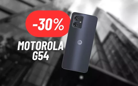 CALA A PICCO il prezzo di Motorola G54: ora è un BEST BUY