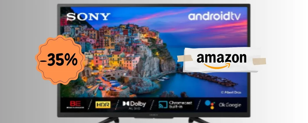 Tutta la qualità visiva possibile nel TV Sony Brava: PREZZO SUPER con la Festa delle Offerte Prime