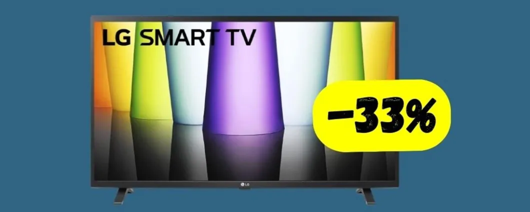 Smart tv LG da 32 pollici TI COSTA oltre 100 euro IN MENO (su Amazon)