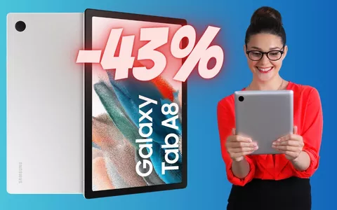 Samsung Galaxy Tab A8 a PREZZO ASSURDO, solo 159€ su Amazon