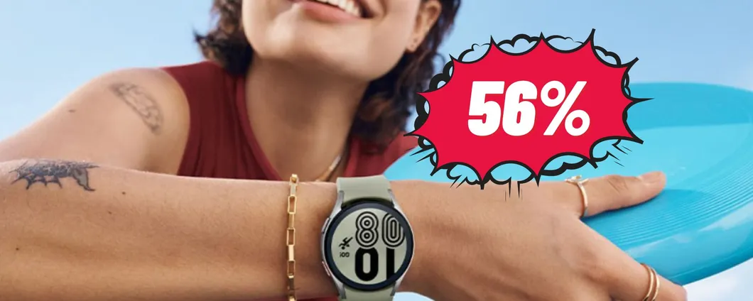 Samsung Galaxy Watch 4: lo smartwatch perfetto IN OFFERTA SHOCK su Amazon