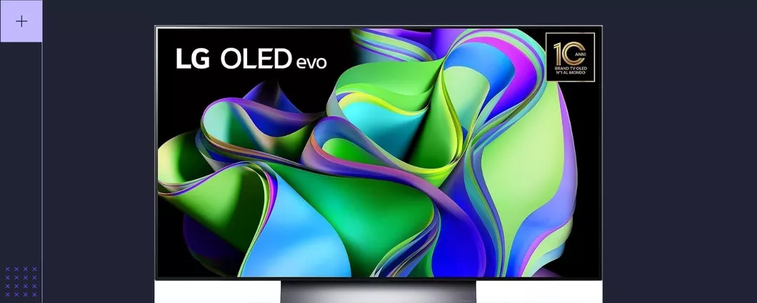 Smart TV LG OLED evo da 48 pollici con pannello OLED Dynamic Tone Mapping in promo su Amazon