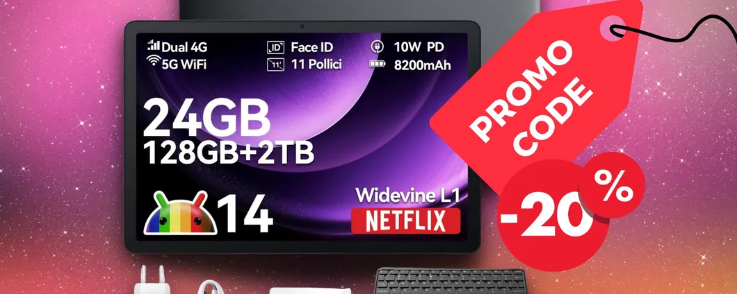 STRABILIANTE Tablet da 11 pollici POTENTISSIMO a prezzo regalo su Amazon!
