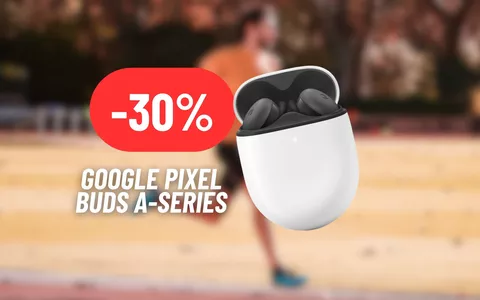 Le cuffie bluetooth perfette per lo sport sono le Google Pixel Buds A-Series: SCONTO PAZZESCO