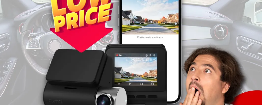 Dash Cam Pro Plus: massima sicurezza in auto e SUPER idea regalo