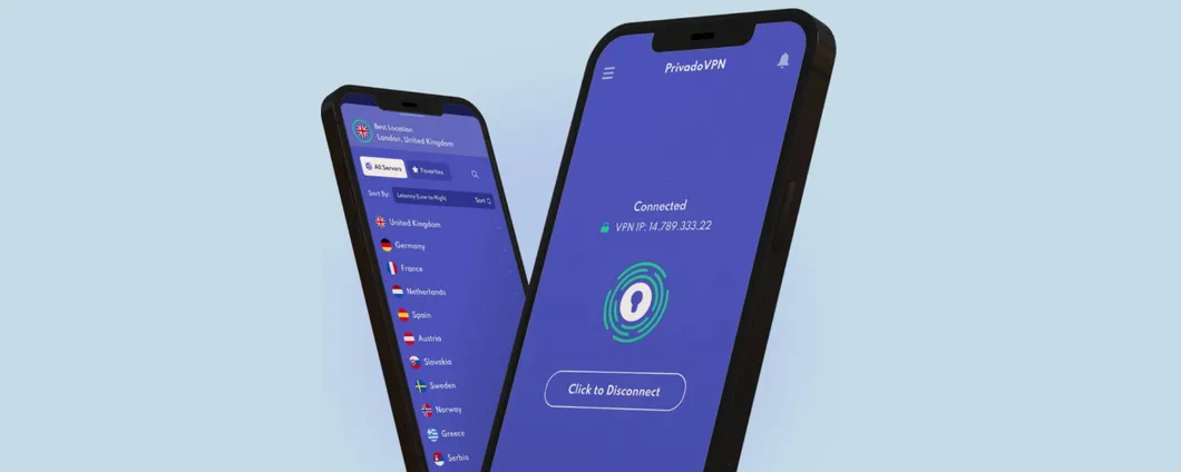 PrivadoVPN: risparmia fino al 90% e naviga senza limiti