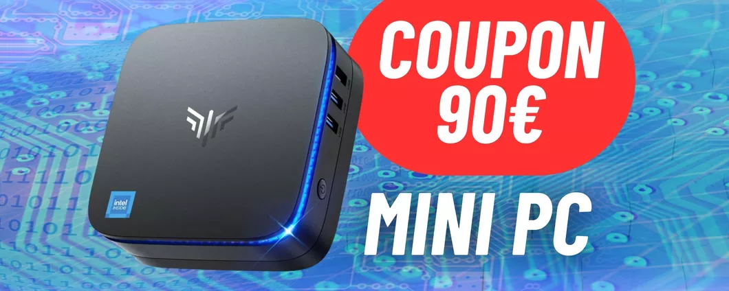 Risparmia 90€ sul Mini PC e fai un SUPER AFFARE: COUPON disponibile