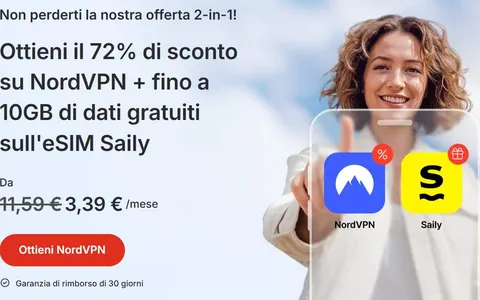Naviga in sicurezza anche all'estero con NordVPN, a 3,39€/mese