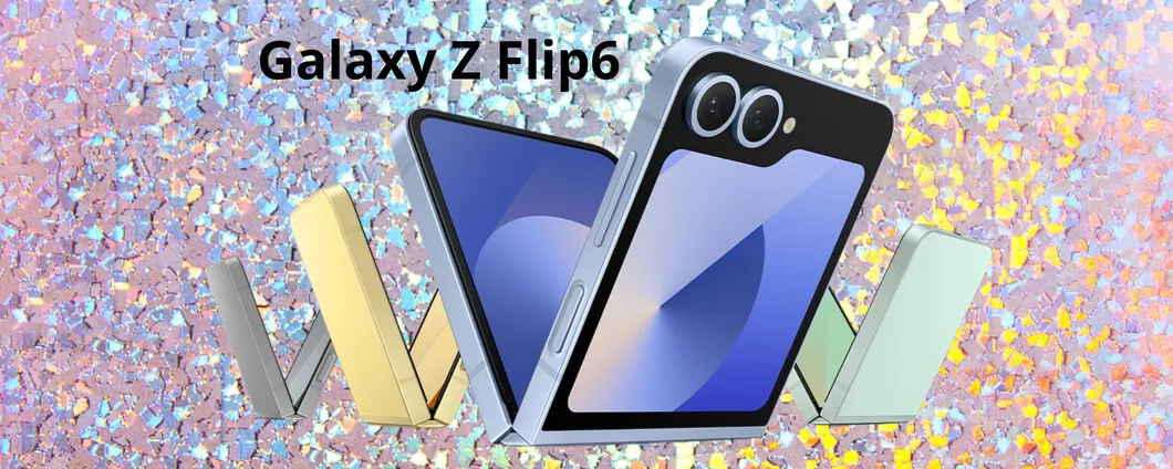 Galaxy Z Flip6 (12/256GB) si piega a un prezzo mai visto sul Web