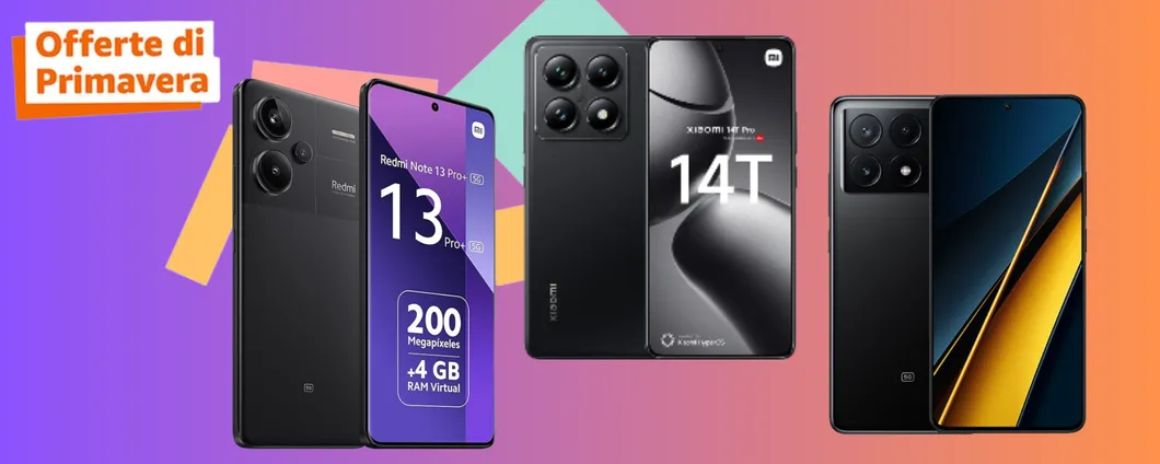 Migliori smartphone Xiaomi alla Festa delle Offerte di Primavera di Amazon